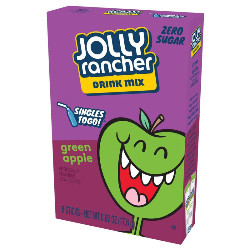 Jolly Rancher Green Apple Singles To Go