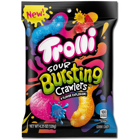 Trolli Sour Bursting Crawlers 120g