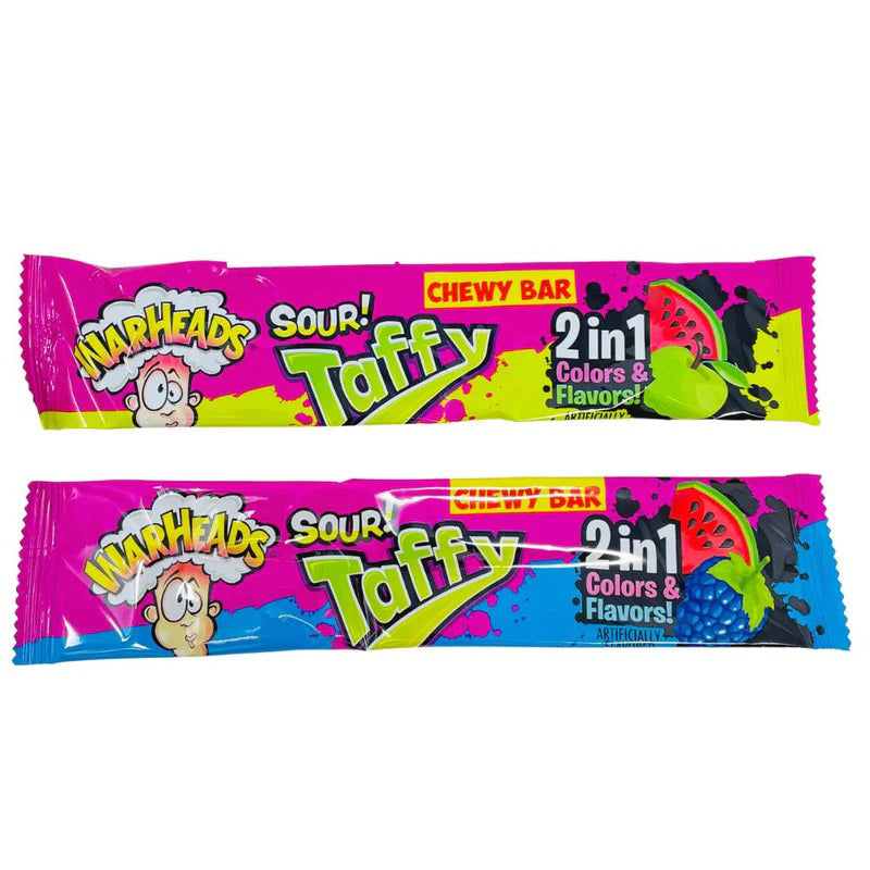 Warhead Sour Taffy Bars (EACH)